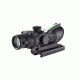 Trijicon ACOG 4x32 Scope w/Dual Illuminated Green Crosshair .223 Ballistic Reticle w/TA51 Mount, Black TA31-CH-G