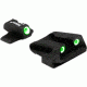 Trijicon Bright Tough 3 Dot Green Front Green Rear Night Sight Set For Sig Sauer P238 Sg07