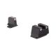 Trijicon Night Sight Suppressor Set w/White Front/White Rear &amp; Green Lamps for FN .45, 600942