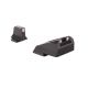 Trijicon Night Sight Suppressor Set w/White Front/White Rear &amp; Green Lamps for S&amp;W M&amp;P/SD9 VE/SD40 VE, 600900