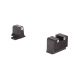 Trijicon Night Sight Suppressor Set w/White Front/White Rear &amp; Green Lamps for Sig Sauer 9mm/.357, 600907