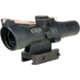 Trijicon Compact Dual Illuminated ACOG Scope, 1.5x24 mm, Red, 8 MOA Triangle Reticle, Matte Black, 400336