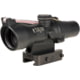 Trijicon Compact Dual Illuminated ACOG Scope, 2x20mm, Red, 9mm PCC Rapid Target RTR Reticle, Matte Black, 400387