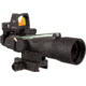 Trijicon Compact Dual Illuminated Q-LOC ACOG/RMR Scope, 3x30 mm, Green, Horseshoe Dot Reticle, Matte Black, 400394