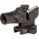 Trijicon Compact Dual Illuminated Q-LOC ACOG Scope, 1.5x16S, Green, 2 MOA Circle Dot Reticle, Matte Black, 400329