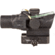 Trijicon Compact Dual Illuminated Q-LOC ACOG Scope, 1.5x16S, Green, 2 MOA Circle Dot Reticle, Matte Black, 400329