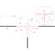 Trijicon Credo CR1036 2-10x36mm Rifle Scope, 30 mm Tube, First Focal Plane, Black, Red MOA Precision Tree Reticle, MOA Adjustment, 2900037