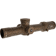 Trijicon Credo CR828 1-8x28mm 34mm Tube Rifle Scope, First Focal Plane, Red/Green MRAD Segmented Circle Reticle, Coyote Brown Anodized, CR828-C-2900056