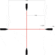 Trijicon Credo CR940 3-9x40mm Rifle Scope, 1 in Tube, Second Focal Plane, Black, Red Standard Duplex Crosshair Reticle, MOA Adjustment, 2900043