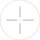 Trijicon Credo CR940 3-9x40mm Rifle Scope, 1 in Tube, Second Focal Plane, Black, Red Standard Duplex Crosshair Reticle, MOA Adjustment, 2900043