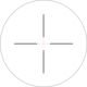 Trijicon Credo CR940 3-9x40mm Rifle Scope, 1 in Tube, Second Focal Plane, Black, Red Standard Duplex Crosshair Reticle, MOA Adjustment, 2900043