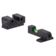 Trijicon DI Night Sight Set, Dual-Illuminated, U-Notch, Tritium Green Front Color/ Rear Color, Springfield Armory XD-S Mod. 2, 601118