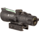 Trijicon Dual Illuminated Low Height Compact ACOG Scope, 3x24 mm, Green, 7.62x39/123gr. Horseshoe Dot Reticle, Matte Black, 400362