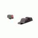 Trijicon Glock HD Night Sight Set - Front Sight Orange Outline / Green Tritium, Rear Sight Black Outline / Green Tritium, 600538