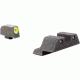 Trijicon Glock HD Night Sight Set - Front Sight Yellow Outline / Green Tritium, Rear Sight Black Outline / Yellow Tritium, GL101Y-RY