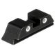 Trijicon Bright &amp; Tough For Glock High Rear Sight- Yellow GL04RY