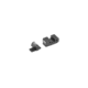 Trijicon HD XR Night Sight Set, Orange Front Outline for Sig Sauer .40S&amp;W, .45ACP, Black, 600861