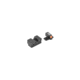 Trijicon HD XR Night Sight Set, Orange Front Outline for Sig Sauer .40S&amp;W, .45ACP, Black, 600861