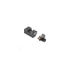 Trijicon HD XR Night Sight Set, Orange Front Outline for Sig Sauer .40S&amp;W, .45ACP, Black, 600861