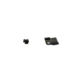 Trijicon HD XR Night Sight Set, Orange Front Outline for Smith and Wesson M&amp;P, SD9 VE, SD40 VE, Black, 600851