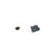 Trijicon Glock HD Night Sight Set - Front Sight Orange Outline / Green Tritium, Rear Sight Black Outline / Green Tritium, 600538
