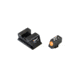 Trijicon Heavy Duty Night Sight Set, Orange Front Outline Walther PPX/PPS/PPS M2, Black, 600743
