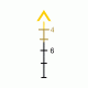 Trijicon Illuminated Amber TA11E-A Chevron Reticle