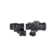 Trijicon MRO HD Patrol Combo Set, 1x25 68 MOA Reticle w/ 2.0 MOA Dot, Full Co-Witness Q-LOC Mount AC32070 and 3x Magnifier w/ Quick Release Flip-to-Side Mount, Black, MRO-C-2200111