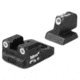 Trijicon Bright &amp; Tough Night Sight Set, Green Front &amp; Green Rear for Remington - RE01