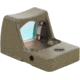 Trijicon RM01 RMR Type 2 LED Red Dot Sight, 3.25 MOA Red Dot, No Mount, Hard Anodized, FDE, 700624