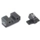 Trijicon Sig HD Night Sight Set,Yellow Front Outline Comparable to 8 Front/8 Rear SG101Y