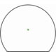Trijicon SRO Reflex Red Dot Sight, 1x0.98x0.89in, 2.5 MOA Green Dot Reticle, Coyote Brown, SRO2-2500035