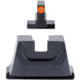 Trijicon Suppressor/Optic Height Sight Set with Orange Front/Metal Rear &amp; Green Front Lamp - for M&amp;P C.O.R.E, M&amp;P M2.0 Optics Ready, Black, 601151