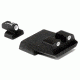 Trijicon Bright &amp; Tough S&amp;W .40 Long Rear, 3 Dot Green Front &amp; Yellow Long Rear Night Sight Set Sa15Y