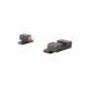 USED, Trijicon HD XR Night Sight Set, Orange Front Outline for Springfield Armory XD/XDM, Black, 600871