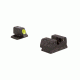 Trijicon Trijicon HD XR Night Sight Set, Yellow Front Outline for FNH FNS-40, FNX-40, and FNP-40, Black FN601-C-600880