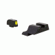 Trijicon Trijicon HD XR Night Sight Set, Yellow Front Outline for Glock Models 20, 21, 29, 30, and 41 including S and SF variants, Black GL604-C-600840
