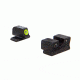 Trijicon Trijicon HD XR Night Sight Set, Yellow Front Outline for Sig Sauer .40S&amp;W, .45ACP, Black SG603-C-600860