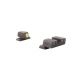 Trijicon HD XR Night Sight Set, Yellow Front Outline for Springfield Armory XD/XDM, Black, 600870