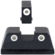 Trijicon Suppressor/Optic Height Tritium Night Sights - Glock Small Frames MOS