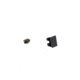 Trijicon Walter Heavy Duty Night Sight Set, Orange Front Outline Walther, PPS, PPX, PPS M2, 600743