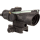 Trijicon XB Compact Dual Illuminated ACOG Crossbow Scope, 3x24 mm, 340-400 Fps, Green, Chevron Reticle, Matte Black, 400392