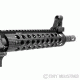 Troy 9in Alpha Rail No Sight, Black, NSN - 1005-01-621-9178, STRX-AL1-90BT-01