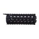 USED, Troy AR-15 Drop In Enhanced BattleRail Handguard, 7 in, Carbine Length, Black, SRAI-DID-D7BT-00