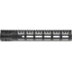 DEMO, Troy Industries SOCC Gen 2 Free Float M-LOK Handguard AR-15 Aluminum Battle Rail, Black, 12.5in, SRAI-SR1-12BT-G2