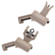 Troy Tritium 45deg Flip Up Offset Sight Set, M4 Front &amp; Dioptic Rear, FDE, One Size, SSIG-45S-MDFT-TR