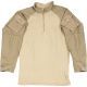 TRU-SPEC 1/4 Zip Tactical Response Shirt - Men's, Medium, Regular, Khaki/Sand, 2564004