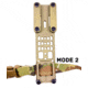 True North Concepts Modular Holster Adapter Leg Strap Kit, Multicam, LSFTXMULTI