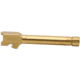 True Precision Glock 17 Threaded Barrel, 1/2x28, Gold TiN, TP-G17B-XTG