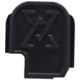 True Precision P365, P365XL, X-Macro 9mm Pistol Slide Back Plate, Black DLC, TP-P365BPL-BC